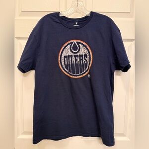 Fanatics Oilers Hockey Cotton T-Shirt